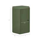 Modway Kade Faceted Semi-Gloss Side Table