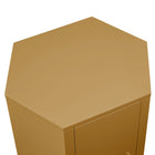 Modway Kade Faceted Semi-Gloss Side Table