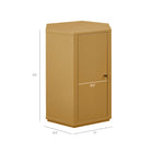 Modway Kade Faceted Semi-Gloss Side Table