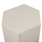 Modway Kade Faceted Semi-Gloss Side Table