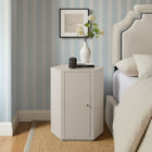 Modway Kade Faceted Semi-Gloss Side Table