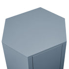 Modway Kade Faceted Semi-Gloss Side Table