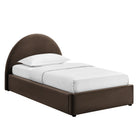 Modway Resort Twin Arched Performance Velvet Storage Platform Bed Frame
