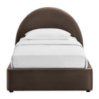 Modway Resort Twin Arched Performance Velvet Storage Platform Bed Frame