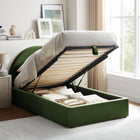 Modway Resort Twin Arched Performance Velvet Storage Platform Bed Frame
