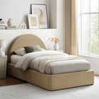 Modway Resort Twin Arched Performance Velvet Storage Platform Bed Frame