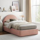 Modway Resort Twin Arched Upholstered Fabric Storage Platform Bed Frame