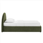 Modway Resort Twin Arched Upholstered Fabric Storage Platform Bed Frame