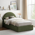 Modway Resort Twin Arched Upholstered Fabric Storage Platform Bed Frame