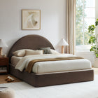 Modway Resort Full Arched Performance Velvet Storage Platform Bed Frame