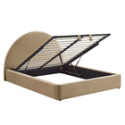 Modway Resort Full Arched Performance Velvet Storage Platform Bed Frame