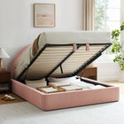 Modway Resort Full Arched Upholstered Fabric Storage Platform Bed Frame