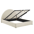 Modway Resort Full Arched Upholstered Fabric Storage Platform Bed Frame