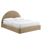 Modway Resort Queen Arched Performance Velvet Storage Platform Bed Frame