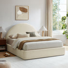 Modway Resort Queen Arched Upholstered Fabric Storage Platform Bed Frame