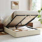 Modway Resort Queen Arched Upholstered Fabric Storage Platform Bed Frame