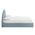 Modway Resort Queen Arched Upholstered Fabric Storage Platform Bed Frame