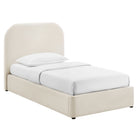 Modway Keynote Twin Performance Velvet Storage Platform Bed Frame