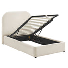 Modway Keynote Twin Performance Velvet Storage Platform Bed Frame
