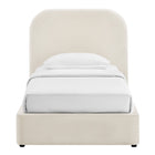 Modway Keynote Twin Performance Velvet Storage Platform Bed Frame