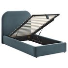 Modway Keynote Twin Performance Velvet Storage Platform Bed Frame