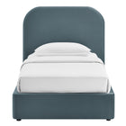Modway Keynote Twin Performance Velvet Storage Platform Bed Frame