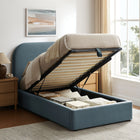 Modway Keynote Twin Performance Velvet Storage Platform Bed Frame