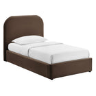 Modway Keynote Twin Performance Velvet Storage Platform Bed Frame