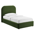 Modway Keynote Twin Performance Velvet Storage Platform Bed Frame