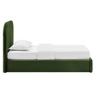 Modway Keynote Twin Performance Velvet Storage Platform Bed Frame