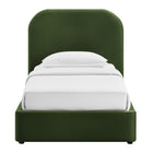 Modway Keynote Twin Performance Velvet Storage Platform Bed Frame