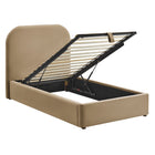 Modway Keynote Twin Performance Velvet Storage Platform Bed Frame