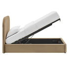 Modway Keynote Twin Performance Velvet Storage Platform Bed Frame
