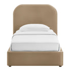 Modway Keynote Twin Performance Velvet Storage Platform Bed Frame