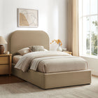 Modway Keynote Twin Performance Velvet Storage Platform Bed Frame