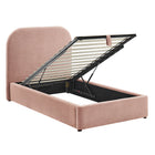 Modway Keynote Twin Fabric Upholstered Storage Platform Bed Frame