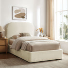 Modway Keynote Twin Fabric Upholstered Storage Platform Bed Frame