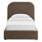Modway Keynote Twin Fabric Upholstered Storage Platform Bed Frame