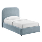Modway Keynote Twin Fabric Upholstered Storage Platform Bed Frame