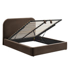 Modway Keynote Full Performance Velvet Storage Platform Bed Frame