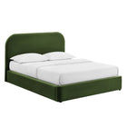 Modway Keynote Full Performance Velvet Storage Platform Bed Frame