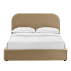 Modway Keynote Queen Performance Velvet Storage Platform Bed Frame