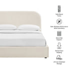 Modway Keynote King Performance Velvet Storage Platform Bed Frame