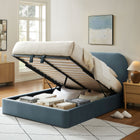 Modway Keynote King Performance Velvet Storage Platform Bed Frame