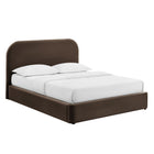 Modway Keynote King Performance Velvet Storage Platform Bed Frame