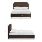 Modway Keynote King Performance Velvet Storage Platform Bed Frame