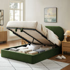 Modway Keynote King Performance Velvet Storage Platform Bed Frame