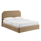 Modway Keynote King Performance Velvet Storage Platform Bed Frame