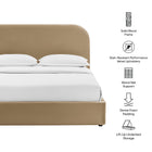 Modway Keynote King Performance Velvet Storage Platform Bed Frame