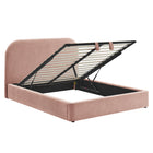 Modway Keynote King Fabric Upholstered Storage Platform Bed Frame